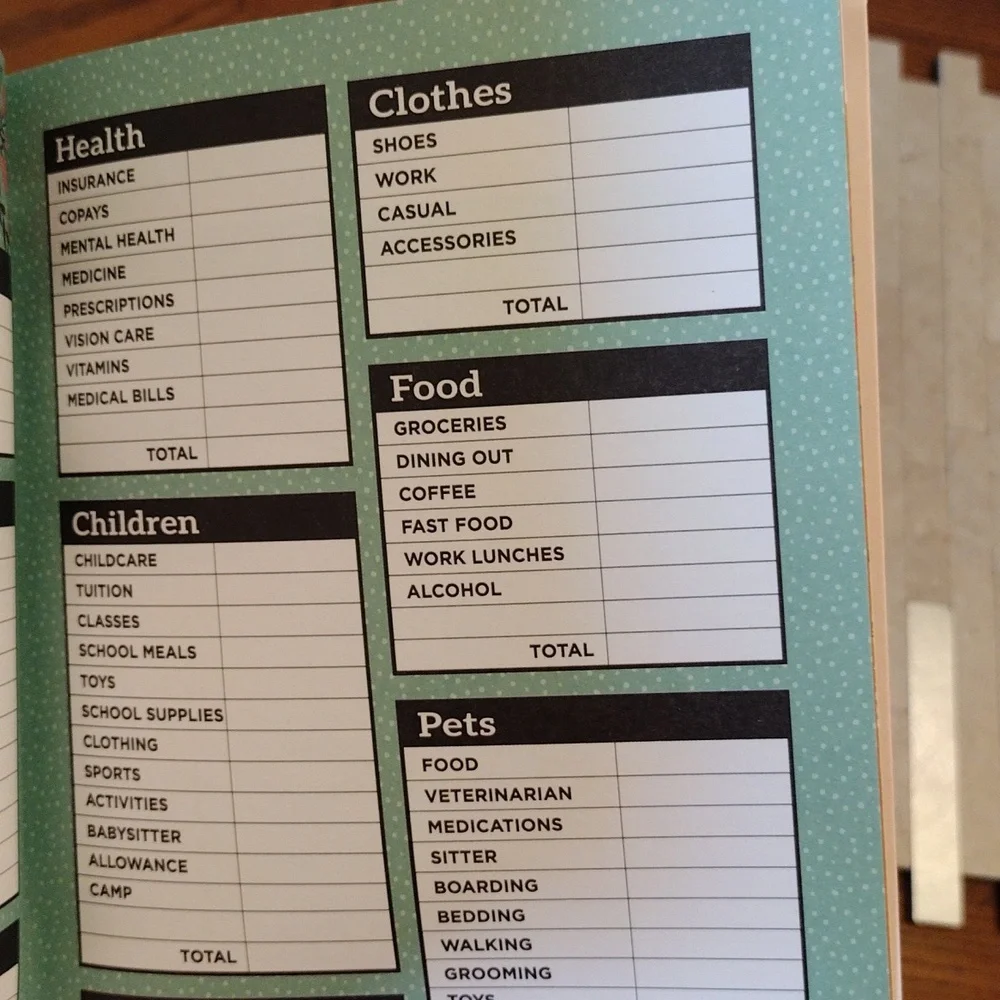 Budget Planner Brand New